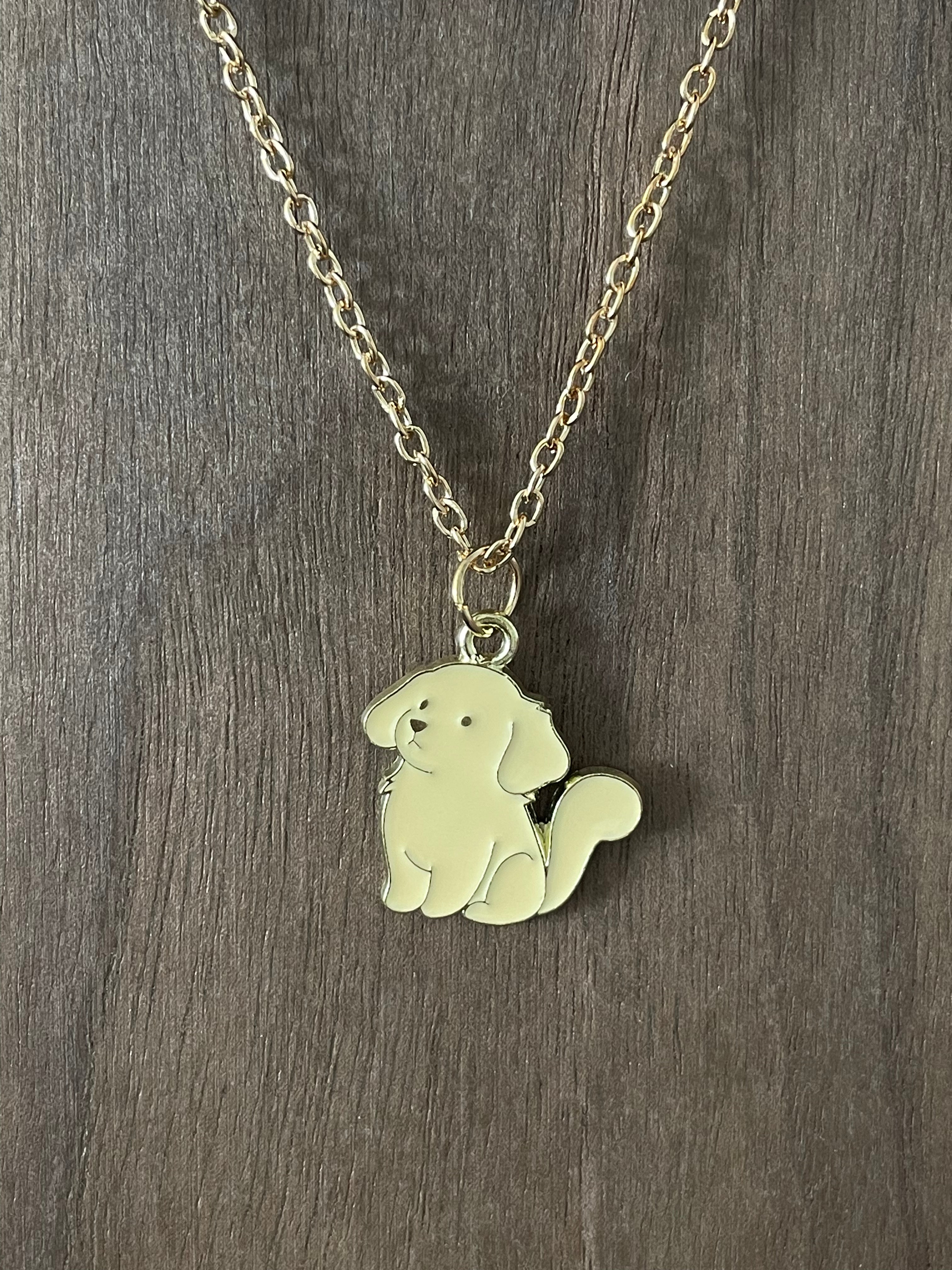 Dog Pendant Necklace
